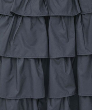 Green Parks ・ＳＵＧＡＲ　ＳＰＯＯＮ　レザーライクティアードスカー Navy