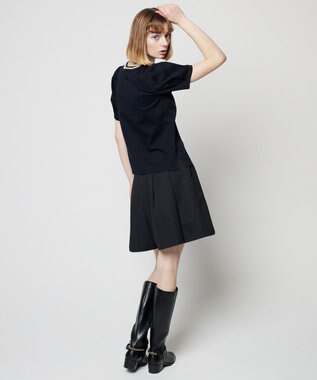 TOCCA 【消臭・洗える！】WHITE DROPS トップス ネイビー系