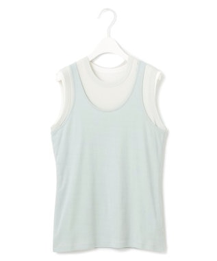 ICB L 【洗える】レイヤードタンク