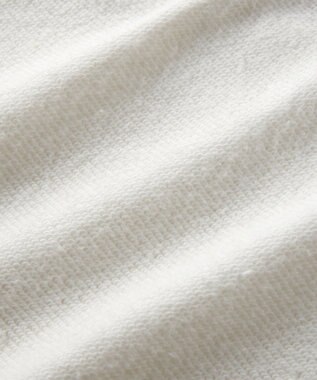 MIKI HOUSE HOT BISCUITS 【80-120cm】ビッグフェイスプリント 裏毛パイル素材 トレーナー 白