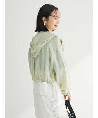 Green Parks ・ＥＬＥＮＣＡＲＥ　ＤＵＥ　シアーマウンテンパーカー Lime Green