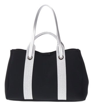 LANVIN en Bleu バリエ ポーチ付きトート ブラック