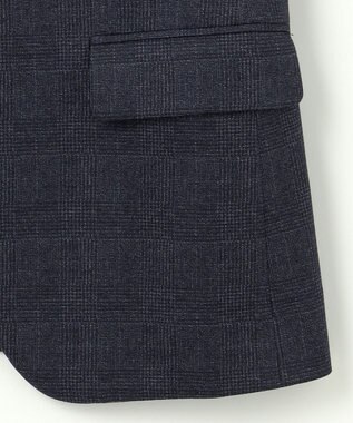 JOSEPH ABBOUD 【ストレッチ/多機能レジャージャケット】ツィーディージャージー ジャケット ネイビー系4