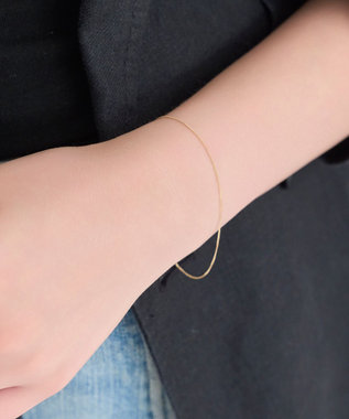 Phoebe 【K10】シャインリンクグルメッタチェーンブレスレット