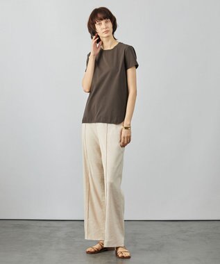 BEIGE， FOURAS / ワイドパンツ Ecru x Bista