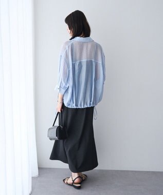 YECCA VECCA 【2点SET】ミリタリーシアーシャツセットキャミワンピース Charcoal Gray