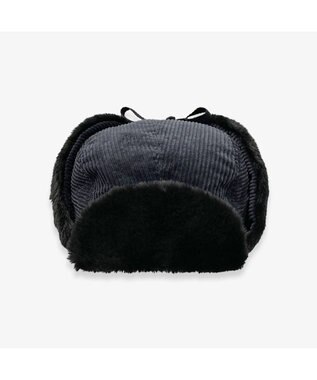 林八百吉商店 un chapeau  コーデュロイアビエイター ブラック