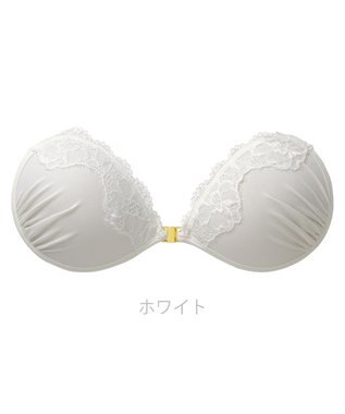 BRADELIS New York 【NuBra / ボリュームアップ】パテッドヌーブラ エリーズ ホワイト