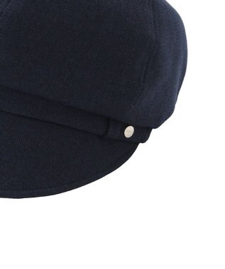 MOONBAT FURLA(フルラ) 6方キャスケット 日本製 ネイビーブルー