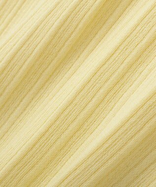 earth music&ecology レギュラーカラーニットカーディガン Yellow