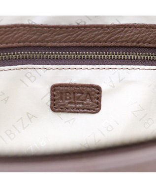 IBIZA ロゴナイロン　セミショルダーバッグ ピンクベージュ