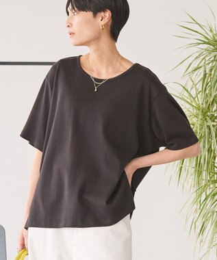 AMERICAN HOLIC バックスリットＴシャツ Black