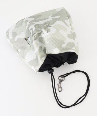 23区GOLF 【UNISEX】カモフラ柄 アイアンカバー ホワイト系5