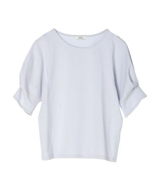 earth music&ecology タックスリーブプルオーバー Light Gray