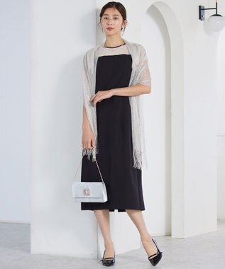 ANY SIS 【2WAY】ストーンバックル ショルダーバッグ シルバー