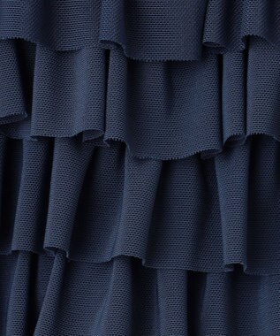 ANY KIDS フリル 天竺 ショート パンツ ネイビー