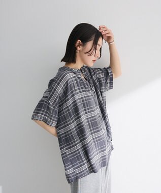 Green Parks Ｉ　アソート柄さらっとレーヨンブラウス Check