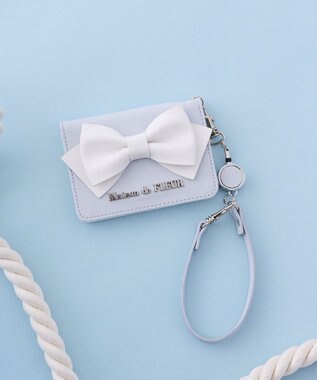 Maison de FLEUR マリンリボンパスケース