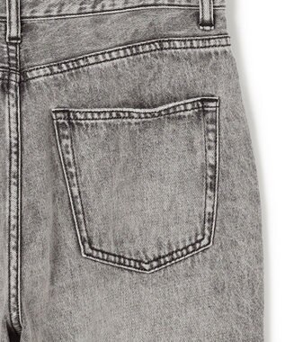 23区 S 【SLOW/一部店舗限定】スリット ストレート デニム グレー系