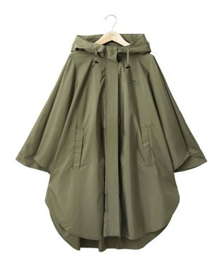 MOONBAT POLO RALPH LAUREN レインポンチョ レインベア 50デニール生地／着丈98cm 収納袋付き カーキー