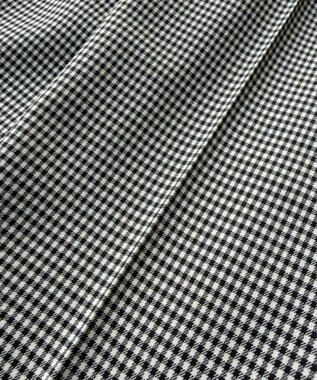 FORFORMO Stretch Tuck Pants  ストレッチタックパンツ チェックブラック