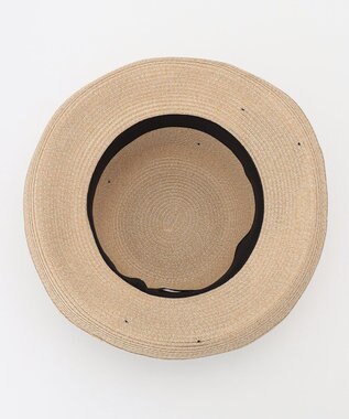 TOCCA 【UVカット90%・吸水速乾・抗菌防臭・洗える・サイズ調整可】SIDE RIBBON HAT 帽子 ブラック系