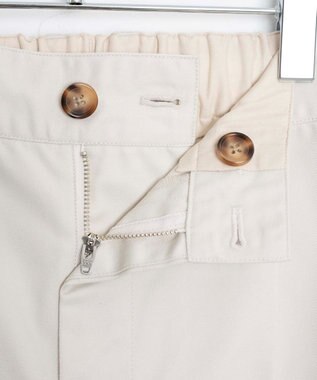 WEGO タックツイルトラウザー ベージュ