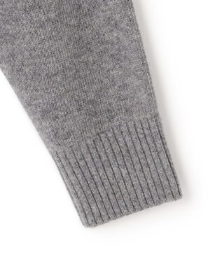 J.PRESS MEN 【NYUZELESS】1902 クルーネックロゴ ニット グレー系