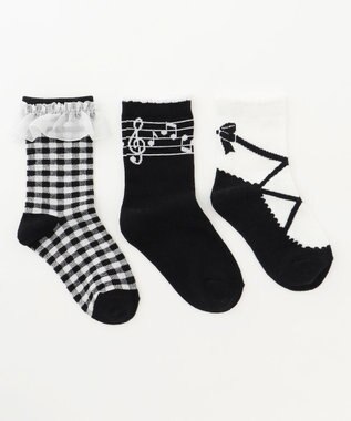  【3点セット】ソックス (スクール)