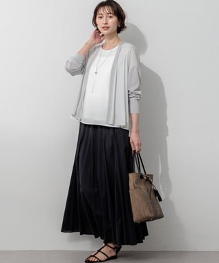 23区 【先行予約】ロゴ刺繍 雑材 トートバッグ ブラウン系