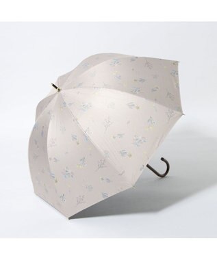 UNBILLION cache nez / アンティークフラワーバルーンショートパラソル ベージュ