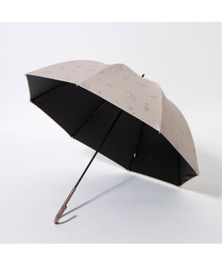 UNBILLION cache nez / アンティークフラワーバルーンショートパラソル ベージュ