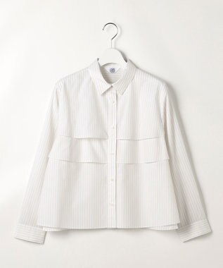 J.PRESS LADIES 【WEB限定カラーあり】COTTON TEX ブラウス