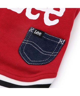 PET PARADISE Lee ジップUP トレーナー 《レッド》 中型犬 大型犬 レッド