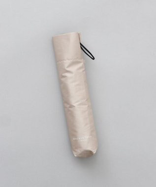AURORA 【MACKINTOSH LONDON（マッキントッシュ ロンドン）】無地雨傘（折りたたみ傘） ベージュ