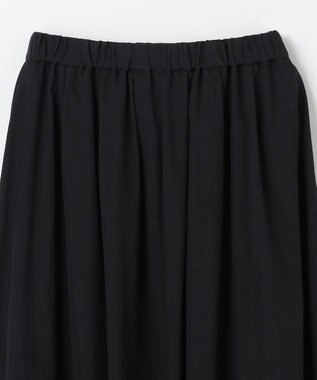 ANY L 【撥水/ウエストゴム】バルーンスカート ブラック