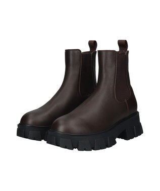 Bridget Birkin 【PARADIS COULEUR】トラックソールサイドゴアブーツ ダークブラウン