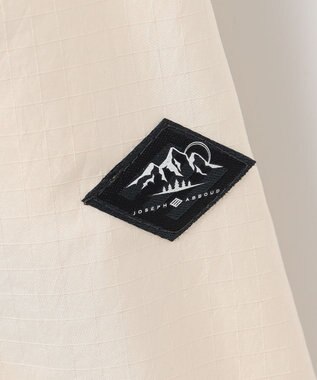 JOSEPH ABBOUD MOUNTAIN 【UNISEX】軽量/撥水 ZIP UPシャツ ホワイト系