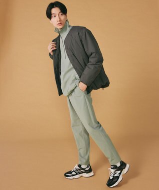 UNFILO 【Tarzan掲載】UNFILO ミズノ ブレスサーモストレッチパンツ スモーキーグリーン系