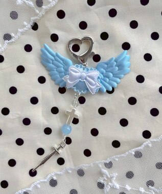 WEGO エンジェルビーズキーホルダー 柄12