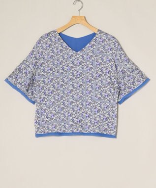 ONWARD Reuse Park 【自由区】ブラウス春夏 ブルー