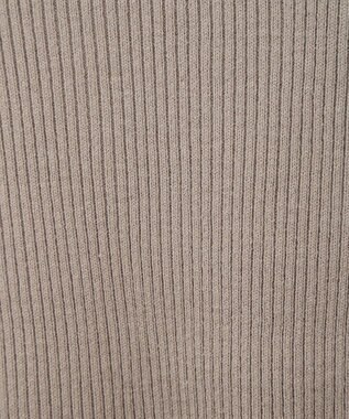 earth music&ecology Ｓｅｔ２点ハイネックプルオーバー＋ニットワンピース Gray Beige