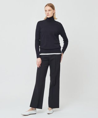 BEIGE， SORE / ハイネックカットソー Navy