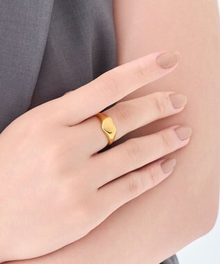 Phoebe 【金属アレルギー対応】メタルラヴィリング　ゴールド/ステンレス/ハート ゴールド