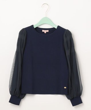 TOCCA 【洗える！】RIPPLE プルオーバー ネイビー系