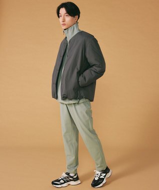 UNFILO 【Tarzan掲載】UNFILO ミズノ ブレスサーモストレッチパンツ スモーキーグリーン系