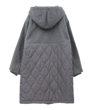 CRAFT STANDARD BOUTIQUE キルト切替フードコート Gray