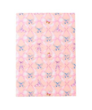 Chacott トゥリボンクリアファイル ロイヤルピンク