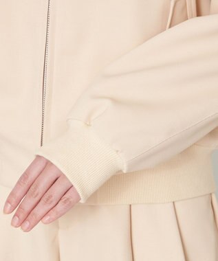 NAVE 【ReNAVE・セットアップ可/洗える/撥水加工】ホロウツイル ブルゾン ベージュ系