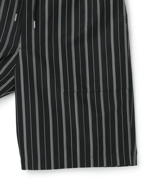 JOSEPH HOMME 【新素材】ドットエアーリバーシブル ドロスト付ショートパンツ / BERMUDA ブラック系1